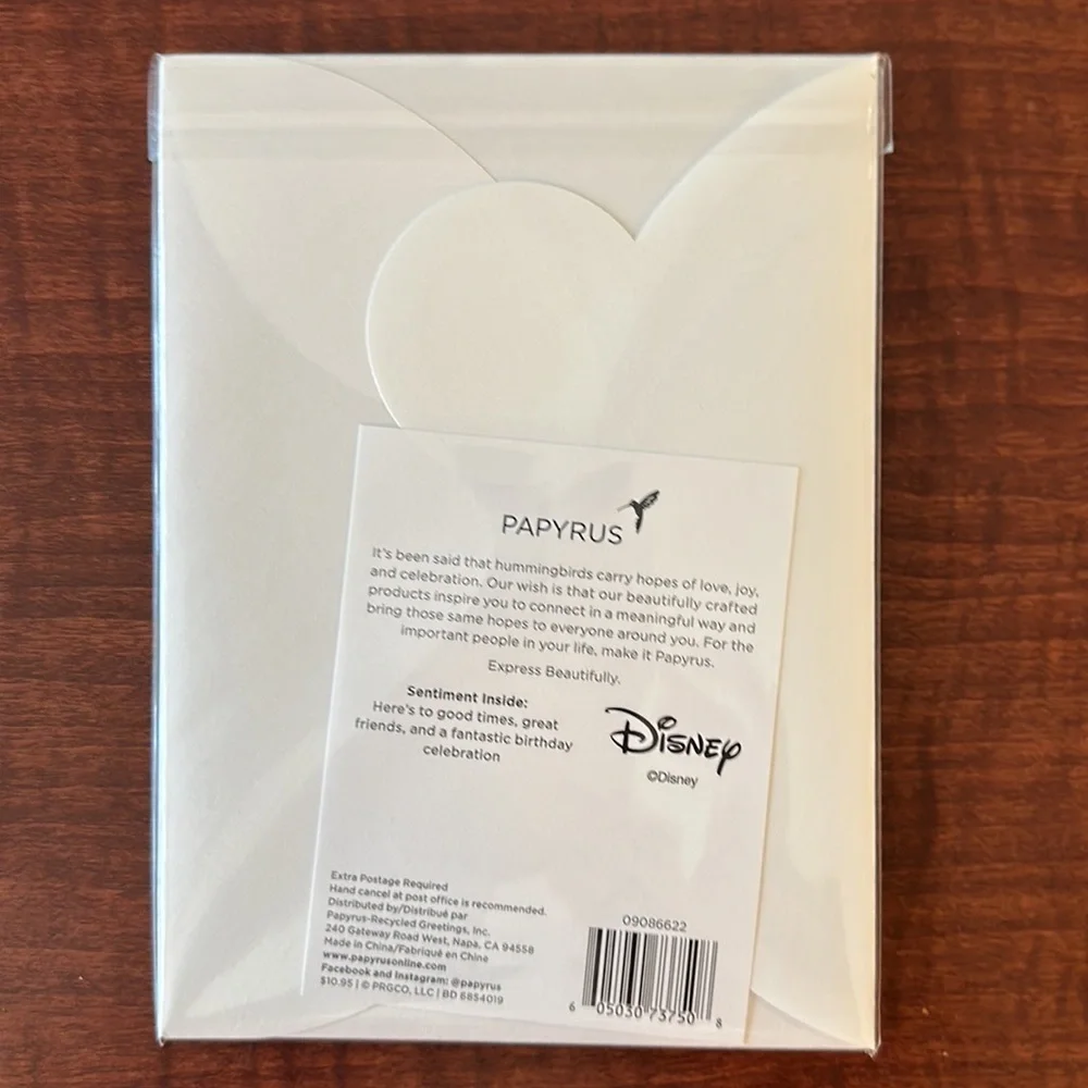 Papyrus Disney Mickey Mouse & Minnie Mouse Greeting Card Bundle